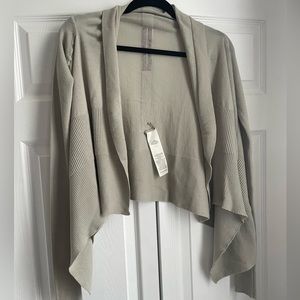 Rick Owens Open Front Cardigan